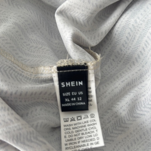 SHEIN Halter Jumpsuit in Cream and Brown NWOT - Picture 5 of 5